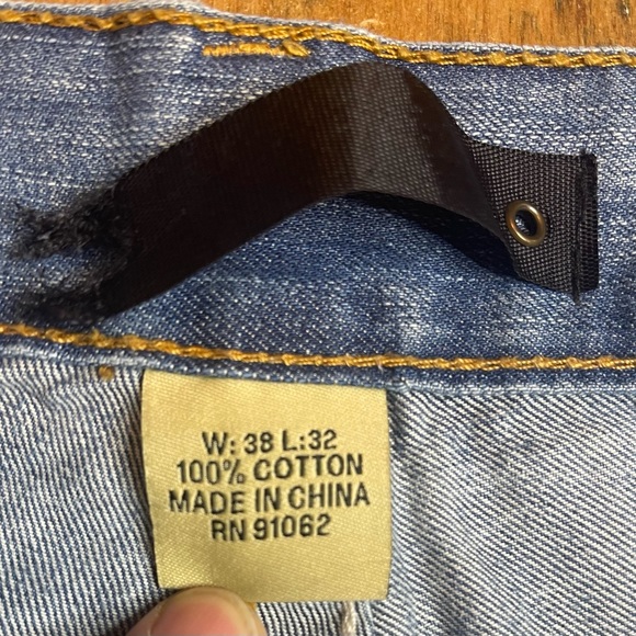 Level 7 Mens Slim Straight Bleach Washed Distressed Premium Denim Jeans - Picture 5 of 9